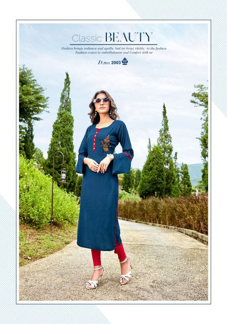 Vastram Vol-2 Parra Studio Rayon Slub Kurti Catalog Vastram Vol-2 Parra Studio Rayon Slub Kurti Catalog